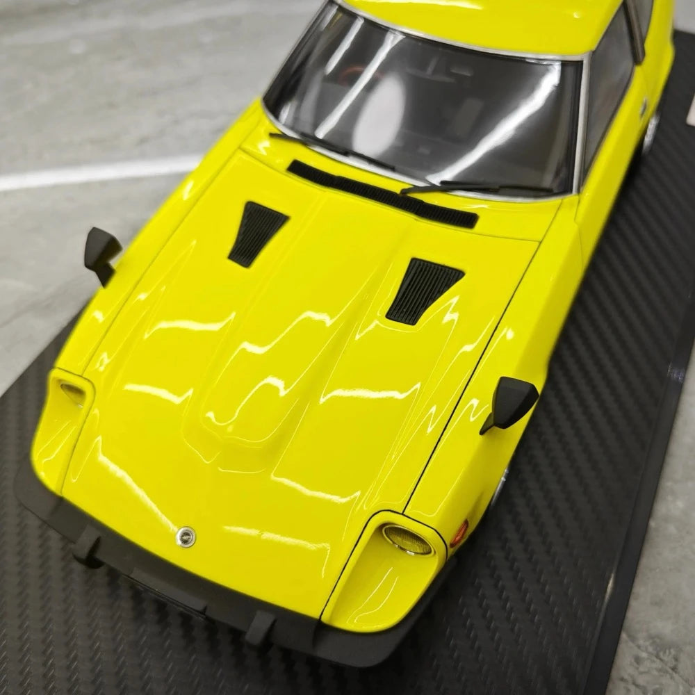 [Ignition] 1:18 Nissan 1969 Fairlady Z S130 giallo modellino di auto resina
