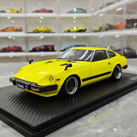 [Ignition] 1:18 Nissan 1969 Fairlady Z S130 Yellow Model Car Resin