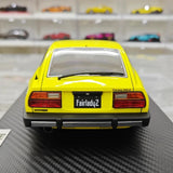 [Ignition] 1:18 Nissan 1969 Fairlady Z S130 イエロー モデルカー レジン