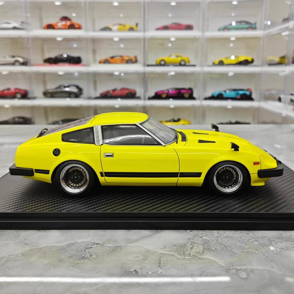 [Ignition] 1:18 Nissan 1969 Fairlady Z S130 イエロー モデルカー レジン