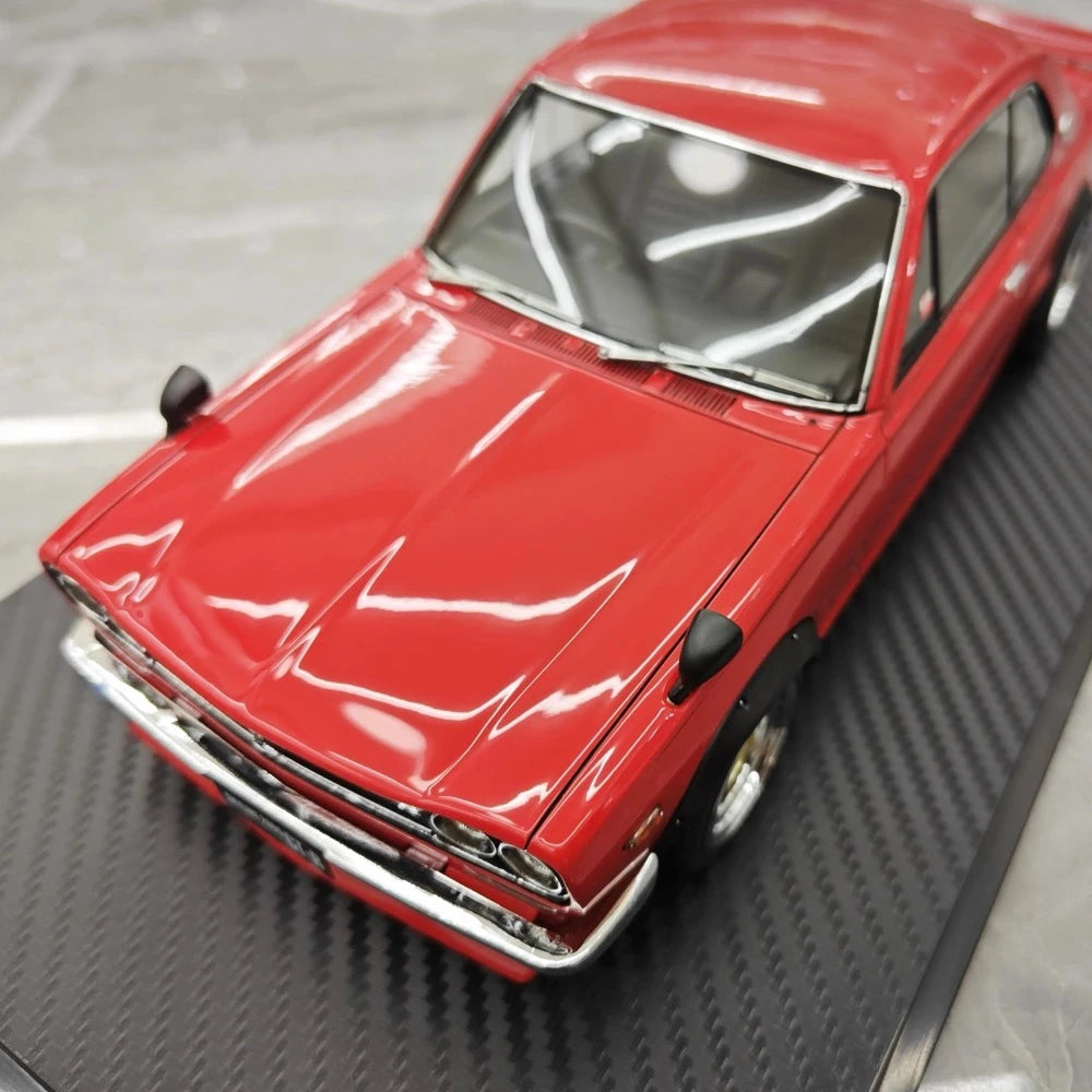 [Ignition] 1:18 Nissan 1970 Skyline 2000 GT-R KPGC10 Red Model Car Resin