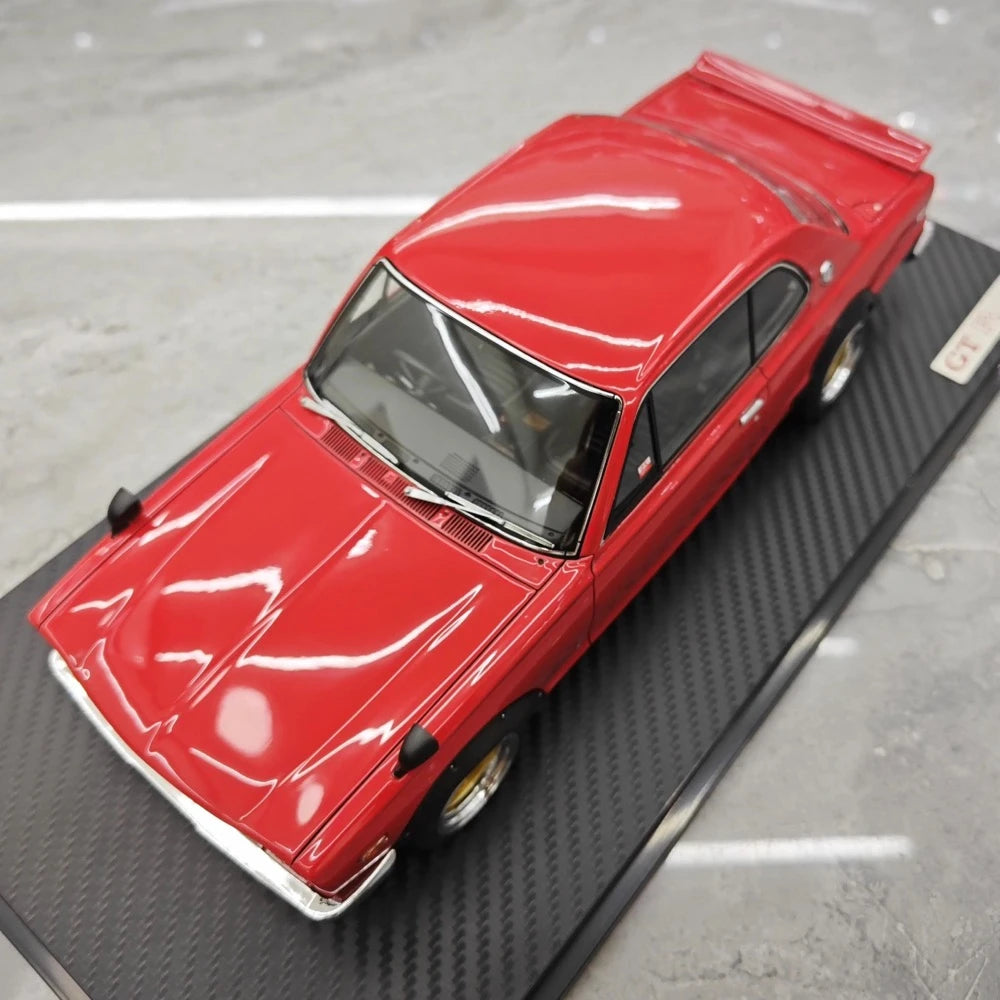 [Ignition] 1:18 Nissan 1970 Skyline 2000 GT-R KPGC10 Red Model Car Resin