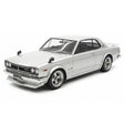 [Ignition] 1:18 Nissan 1970 Skyline 2000 GT-R KPGC10 Silver Model Car Resin