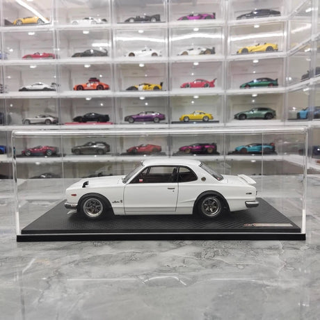 [Ignition] 1:18 Nissan 1970 Skyline 2000 GT-R KPGC10 White Model Car Resin