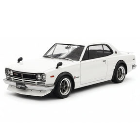 [Ignition] 1:18 Nissan 1970 Skyline 2000 GT-R KPGC10 White Model Car Resin
