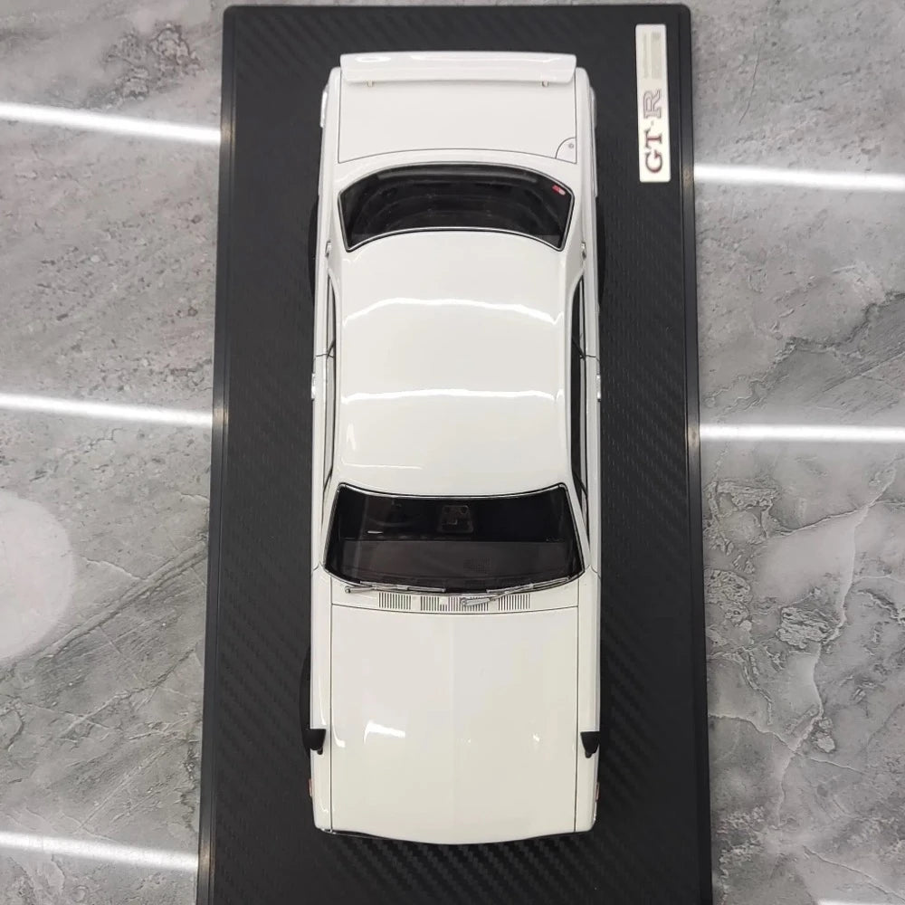 [Ignition] 1:18 Nissan 1970 Skyline 2000 GT-R KPGC10 White Model Car Resin