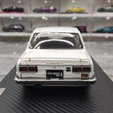 [Ignition] 1:18 Nissan 1970 Skyline 2000 GT-R KPGC10 White Model Car Resin