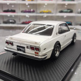 [Ignition] 1:18 Nissan 1970 Skyline 2000 GT-R KPGC10 White Model Car Resin