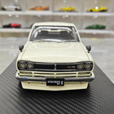 [Ignition] 1:18 Nissan 1970 Skyline 2000 GT-R KPGC10 Yellow Model Car Resin