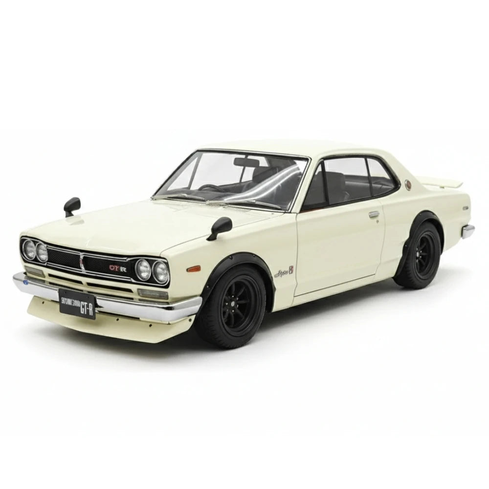 [Ignition] 1:18 Nissan 1970 Skyline 2000 GT-R KPGC10 Yellow Model Car Resin