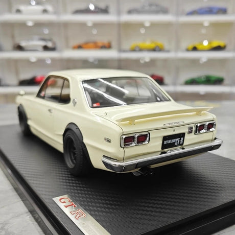 [Ignition] 1:18 Nissan 1970 Skyline 2000 GT-R KPGC10 Yellow Model Car Resin