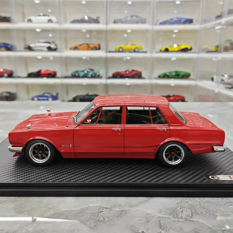 [Ignition] 1:18 Nissan 1970 Skyline 2000 GT-R PGC10 Red Model Car Resin
