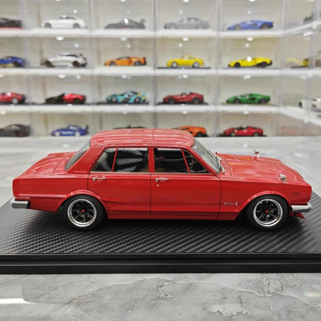 [Ignition] 1:18 Nissan 1970 Skyline 2000 GT-R PGC10 Red Model Car Resin
