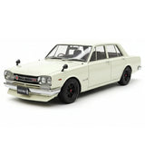 [Ignition] 1:18 Nissan 1970 Skyline 2000 GT-R PGC10 vit modellbil harts