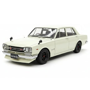 [Ignition] 1:18 Nissan 1970 Skyline 2000 GT-R PGC10 vit modellbil harts