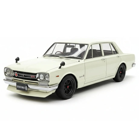 [Ignition] 1:18 Nissan 1970 Skyline 2000 GT-R PGC10 White Model Car Resin