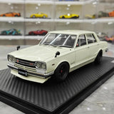 [Ignition] 1:18 Nissan 1970 Skyline 2000 GT-R PGC10 vit modellbil harts
