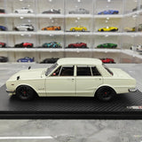[Ignition] 1:18 Nissan 1970 Skyline 2000 GT-R PGC10 vit modellbil harts
