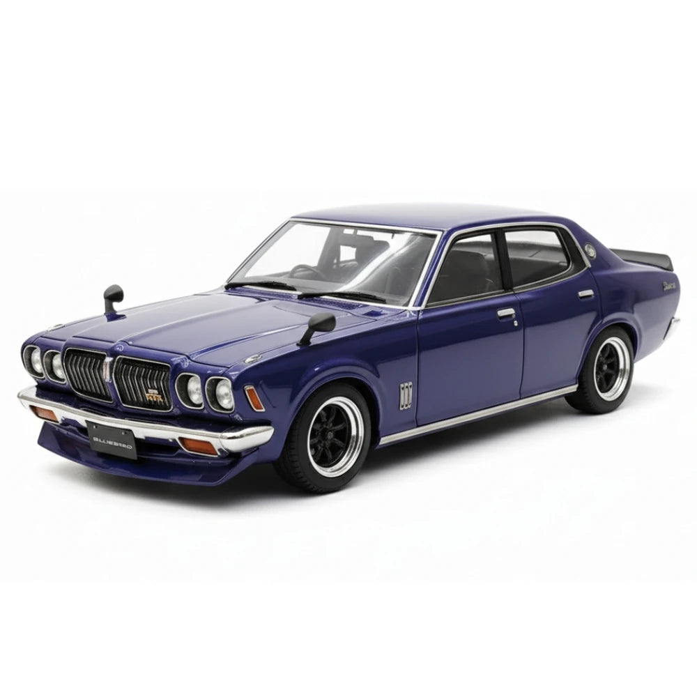 [Ignition] 1:18 Nissan 1971 Bluebird U 2000GTX G610 Blue Model Car Resin