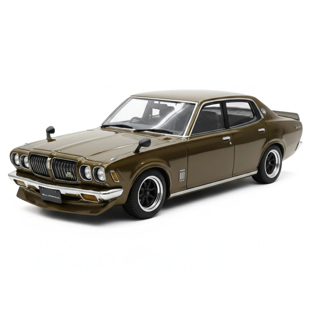 [Ignition] 1:18 Nissan 1971 Bluebird U 2000GTX G610 Brown Model Car Resin