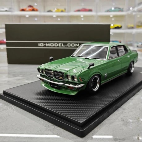 [Ignition] 1:18 Nissan 1971 Bluebird U 2000GTX G610 Green Model Car Resin