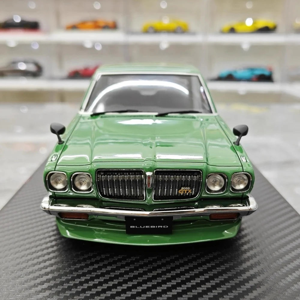[Ignition] 1:18 Nissan 1971 Bluebird U 2000GTX G610 vert voiture miniature Resin