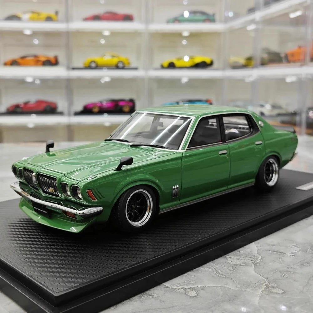 [Ignition] 1:18 Nissan 1971 Bluebird U 2000GTX G610 Green Model Car Resin