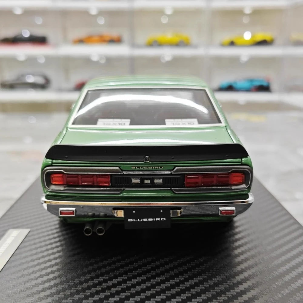 [Ignition] 1:18 Nissan 1971 Bluebird U 2000GTX G610 vert voiture miniature Resin