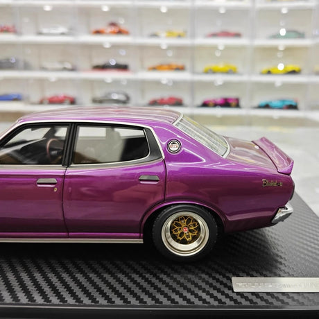[Ignition] 1:18 Nissan 1971 Bluebird U 2000GTX G610 Purple Model Car Resin