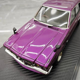 [Ignition] 1:18 Nissan 1971 Bluebird U 2000GTX G610 Purple Model Car Resin