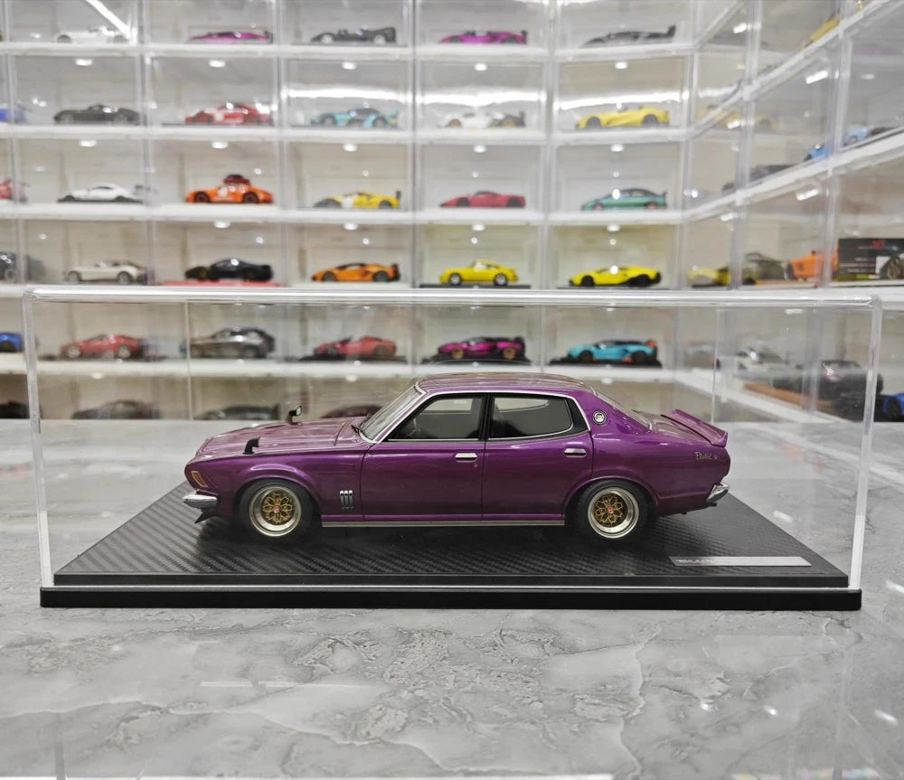 [Ignition] 1:18 Nissan 1971 Bluebird U 2000GTX G610 Purple Model Car Resin