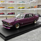 [Ignition] 1:18 Nissan 1971 Bluebird U 2000GTX G610 Purple Model Car Resin