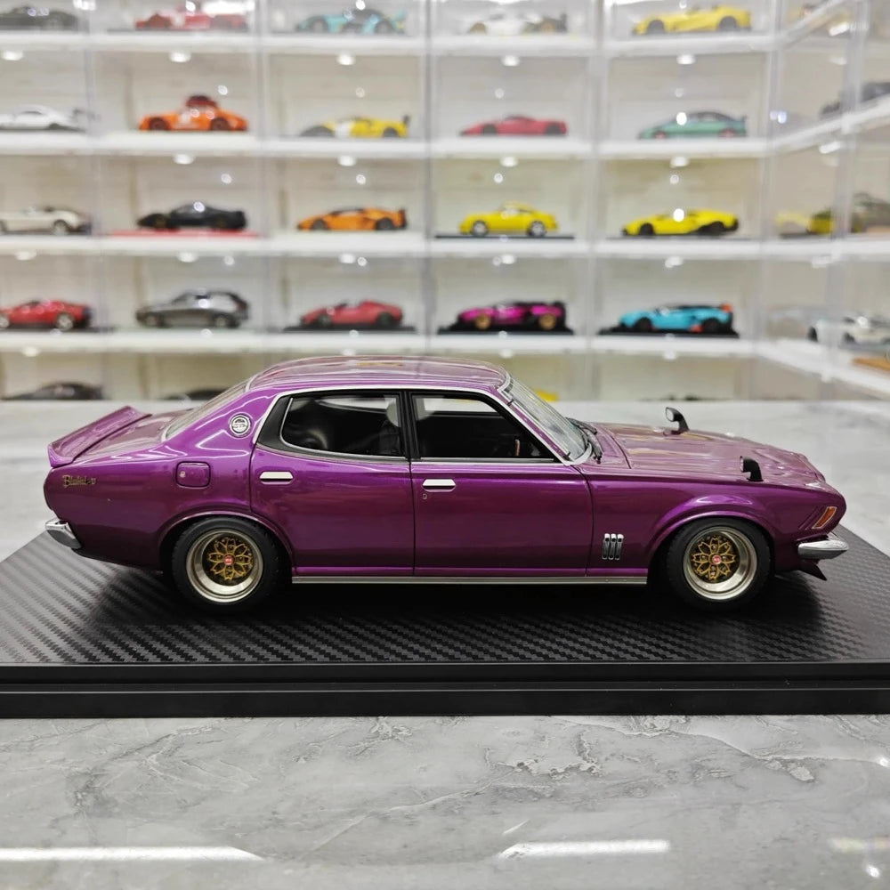 [Ignition] 1:18 Nissan 1971 Bluebird U 2000GTX G610 Purple Model Car Resin
