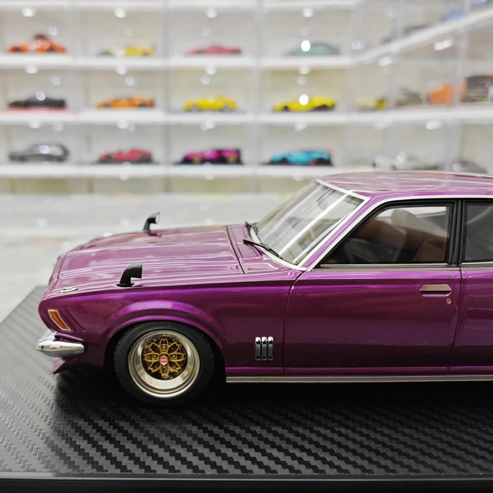 [Ignition] 1:18 Nissan 1971 Bluebird U 2000GTX G610 Purple Model Car Resin