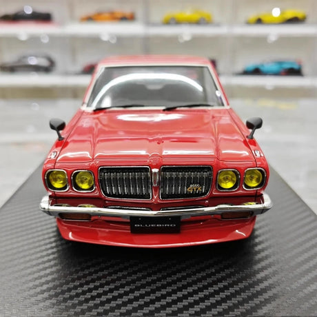 [Ignition] 1:18 Nissan 1971 Bluebird U 2000GTX G610 Red Model Car Resin