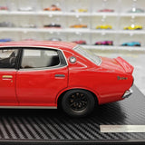 [Ignition] 1:18 Nissan 1971 Bluebird U 2000GTX G610 Red Model Car Resin