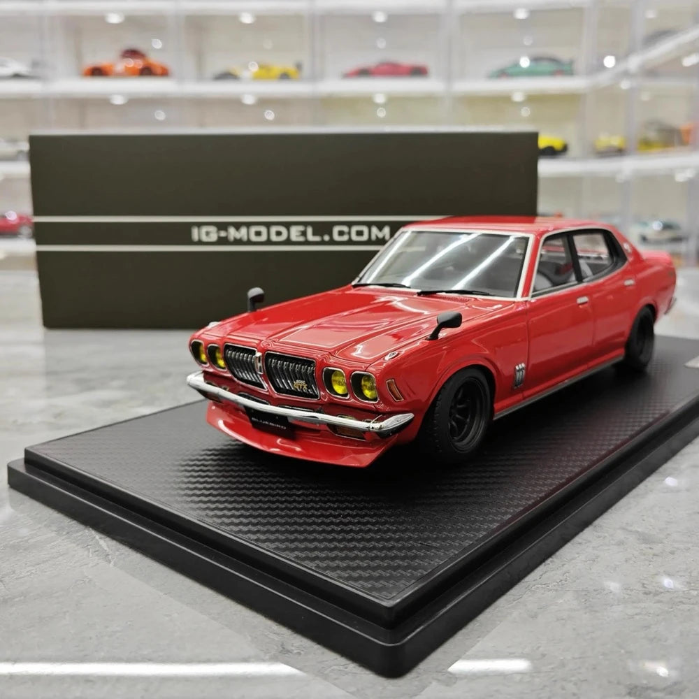 [Ignition] 1:18 Nissan 1971 Bluebird U 2000GTX G610 Red Model Car Resin