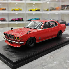 [Ignition] 1:18 Nissan 1971 Bluebird U 2000GTX G610 Red Model Car Resin