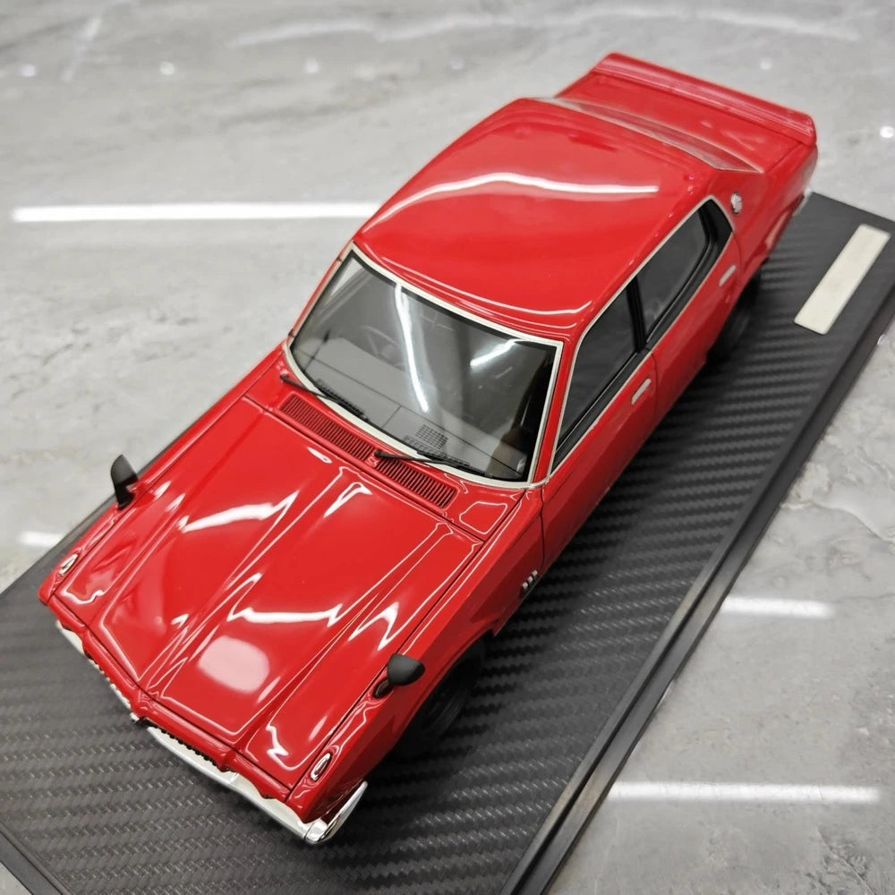[Ignition] 1:18 Nissan 1971 Bluebird U 2000GTX G610 Red Model Car Resin
