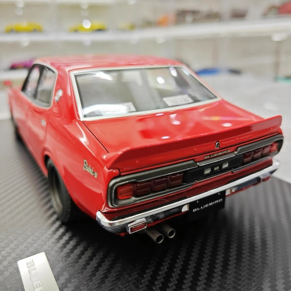 [Ignition] 1:18 Nissan 1971 Bluebird U 2000GTX G610 Red Model Car Resin
