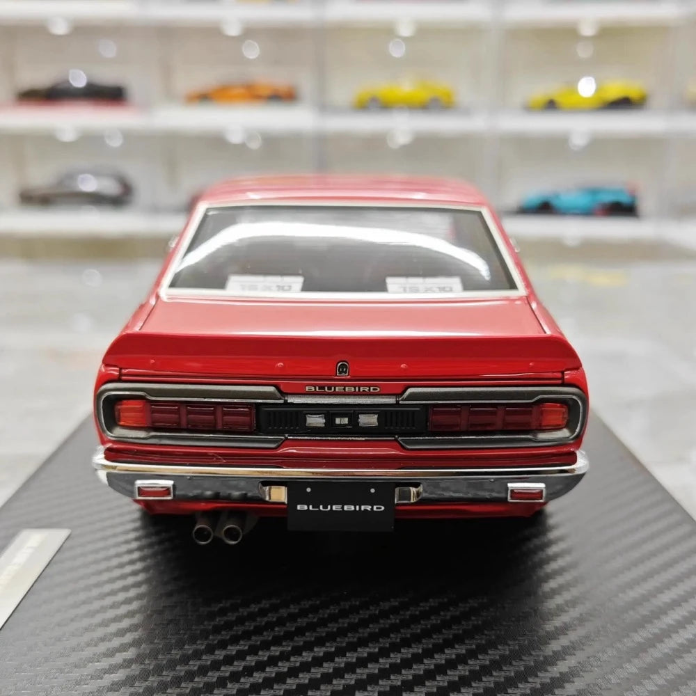 [Ignition] 1:18 Nissan 1971 Bluebird U 2000GTX G610 Red Model Car Resin