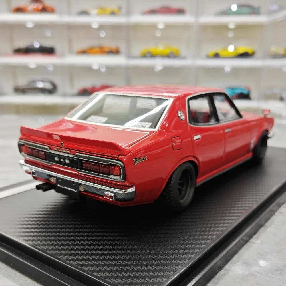 [Ignition] 1:18 Nissan 1971 Bluebird U 2000GTX G610 Red Model Car Resin