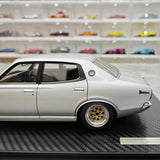 [Ignition] 1:18 Nissan 1971 Bluebird U 2000GTX G610 Silver Model Car Resin