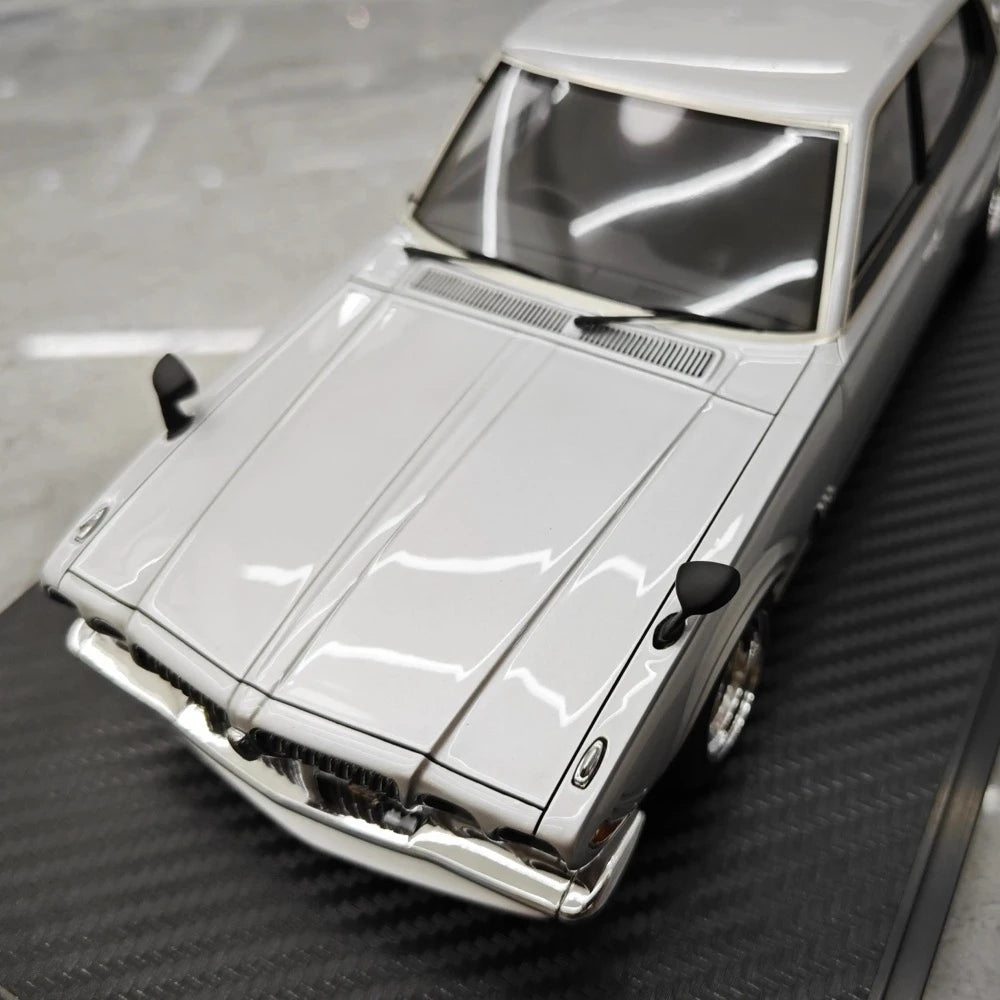 [Ignition] 1:18 Nissan 1971 Bluebird U 2000GTX G610 Silver Model Car Resin