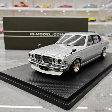[Ignition] 1:18 Nissan 1971 Bluebird U 2000GTX G610 Silver Model Car Resin