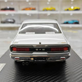 [Ignition] 1:18 Nissan 1971 Bluebird U 2000GTX G610 Silver Model Car Resin