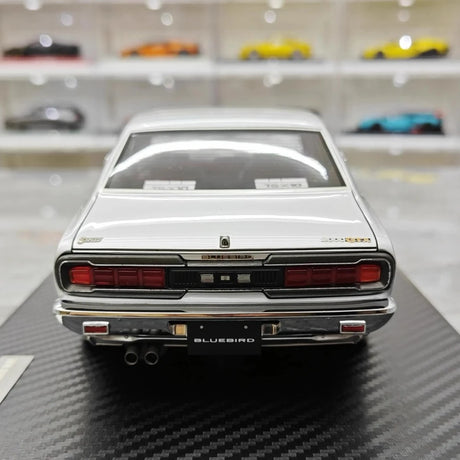 [Ignition] 1:18 Nissan 1971 Bluebird U 2000GTX G610 Silver Model Car Resin