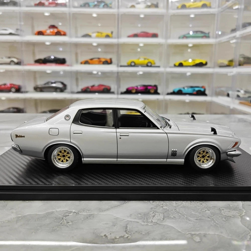 [Ignition] 1:18 Nissan 1971 Bluebird U 2000GTX G610 Silver Model Car Resin
