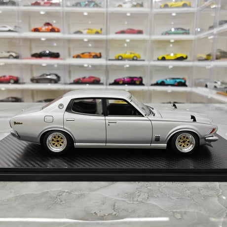 [Ignition] 1:18 Nissan 1971 Bluebird U 2000GTX G610 Silver Model Car Resin