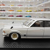 [Ignition] 1:18 Nissan 1971 Bluebird U 2000GTX G610 Silver Model Car Resin